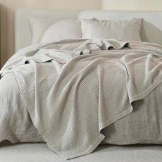 Κουβέρτες πικέ (waffle) Newhome Verona Γκρι