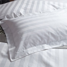 Σεντόνι - Μαξιλαροθήκες για ξενοδοχεία, Satin Stripe 2εκ, Φλωρεντία 220 κλωστές  60% Βαμ 40% Πολ