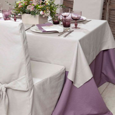 Τραπεζομάντηλα Λευκά Σατέν 65% Πολυέστερ 35% Βαμβάκι